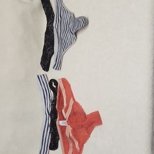 Lot of 5 Large Thongs